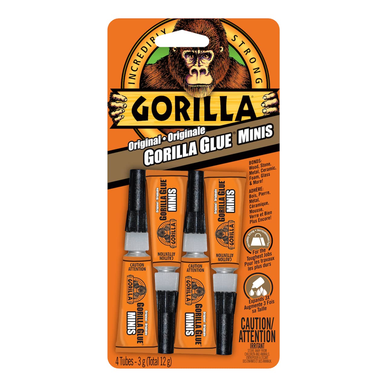 Gorilla® Clear Grip™ Minis